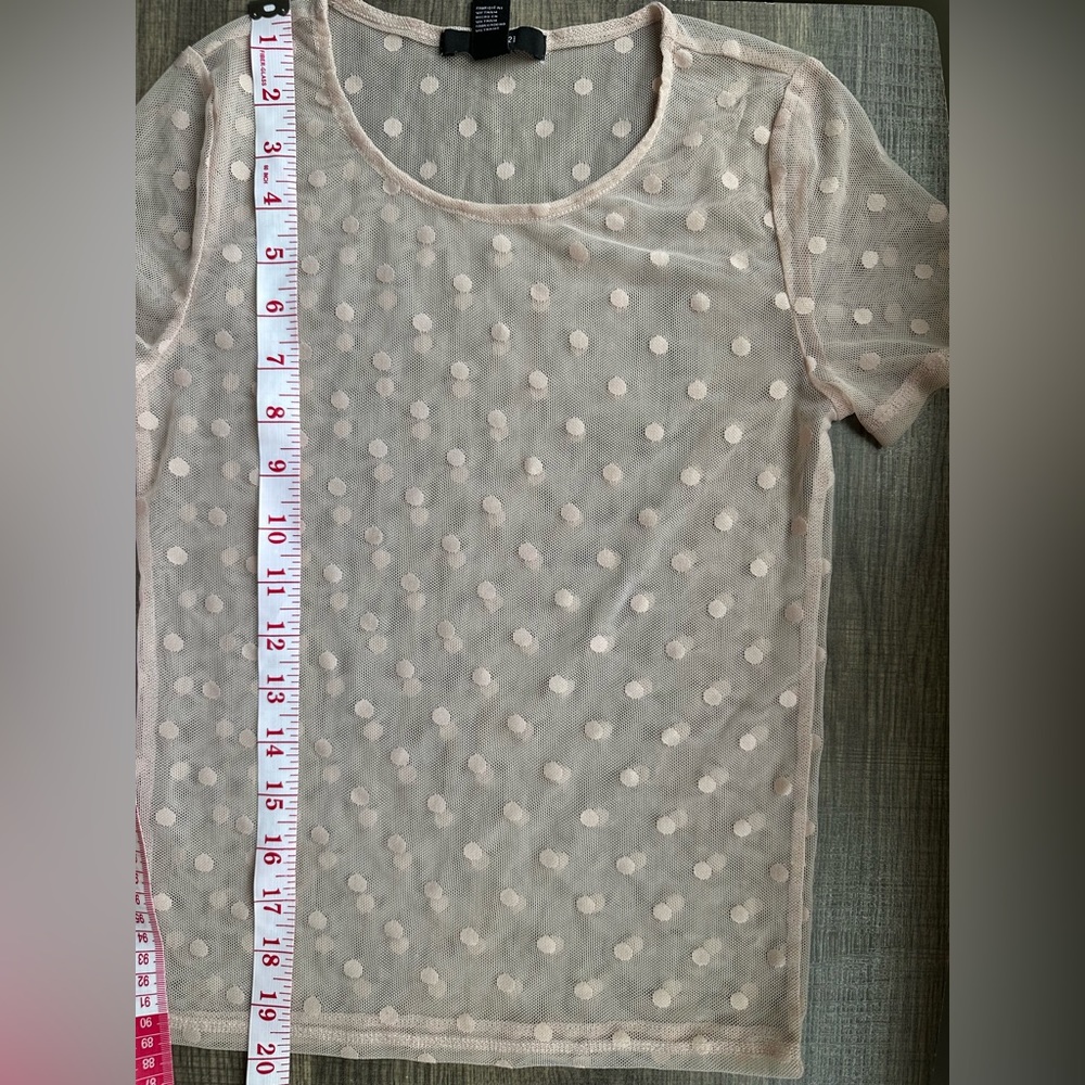 Forever 21 mesh tee - Picture 4 of 4